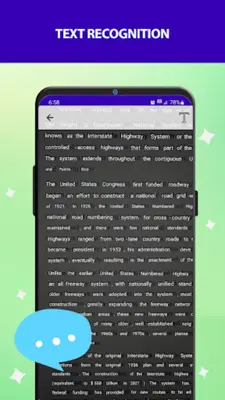 Hand to text android App screenshot 2